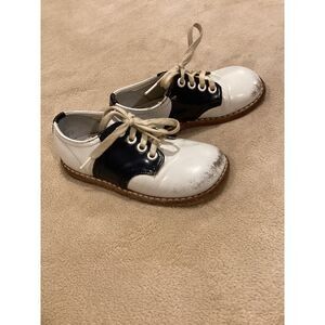 Vintage Child's Jumping Jack saddle‎ shoes, size 4.5 B